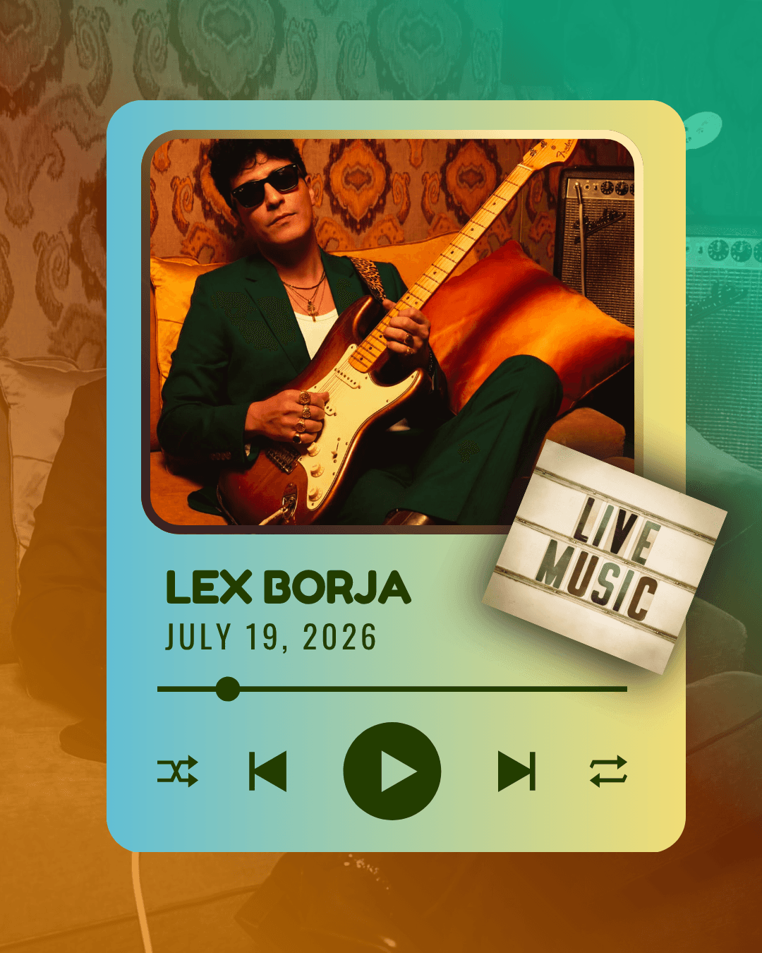 LEX BORJA - general event at Maurice Car'rie Winery in Temecula, California