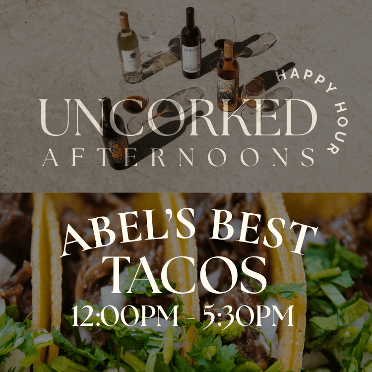 Happy Hour | Abel's Best Tacos - general event at Wiens Family Cellars in Temecula, California